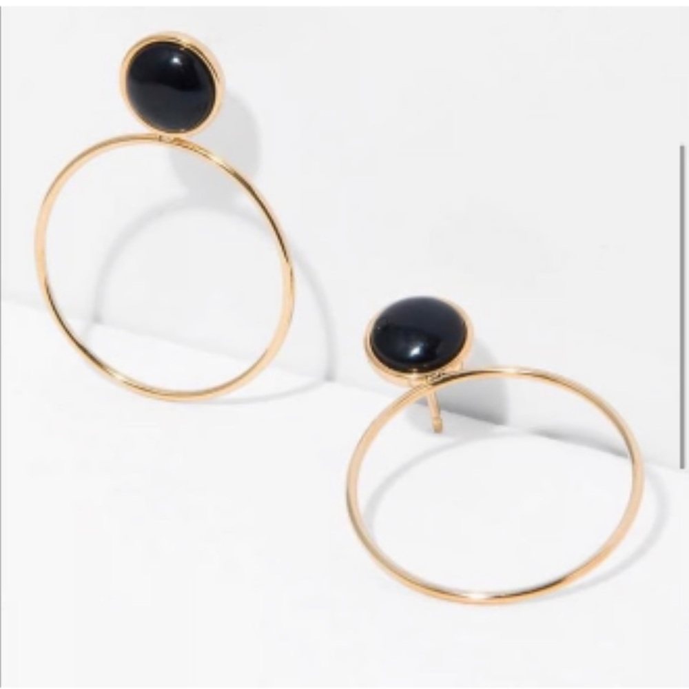 Five and Two - Stud Hoop Earrings